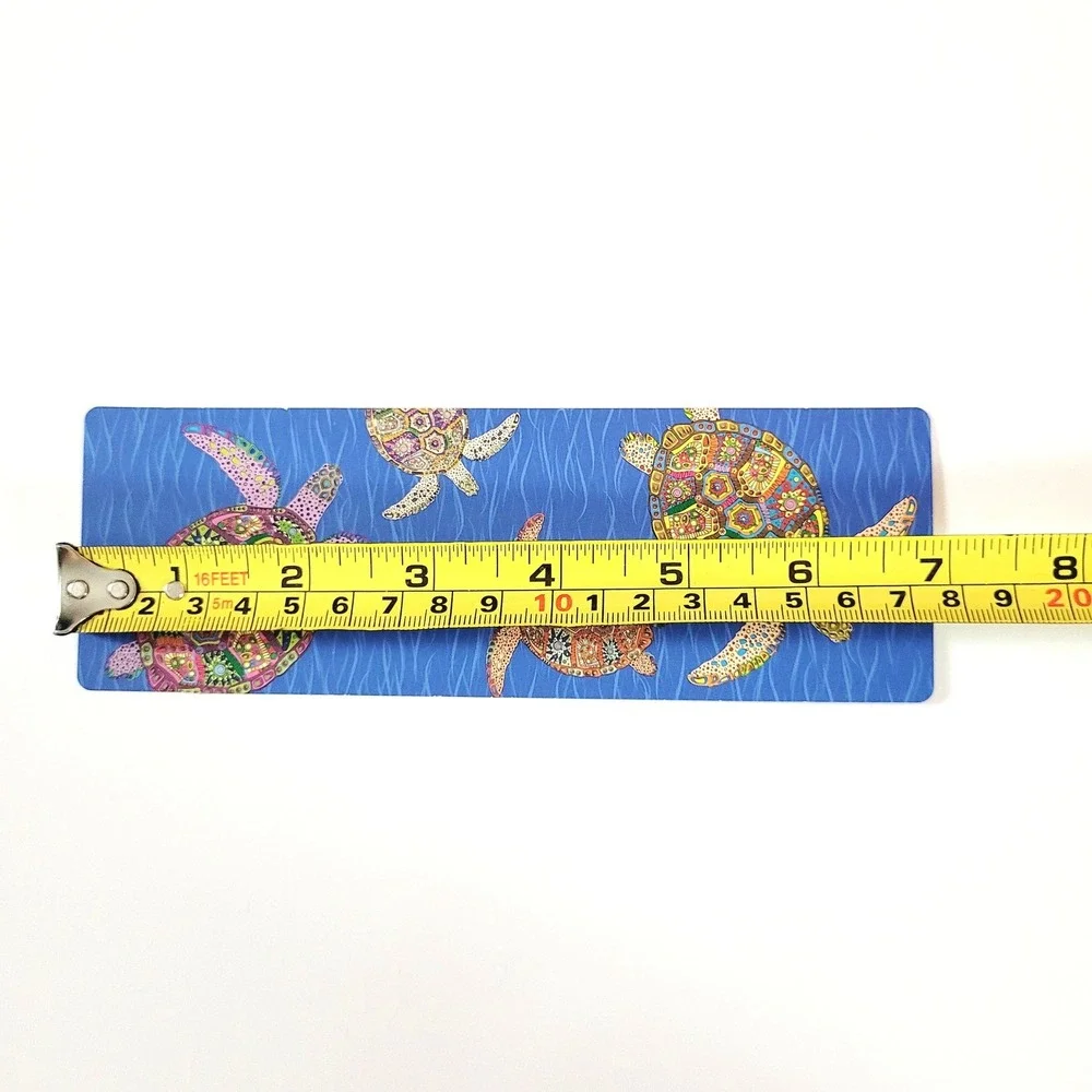 Vintage Y2K mosaic Sea turtles Bookmark Earth Day, WWF World Wildlife, WFRE45685